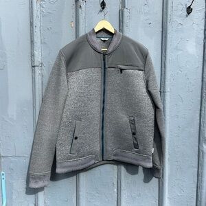 Ted Baker Stevan Grey Varsity Jacket, size Ted 6 (XXL)